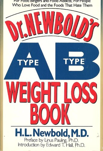 More information about "The Type A-Type B Weight Loss Book by H. L. Newbold"
