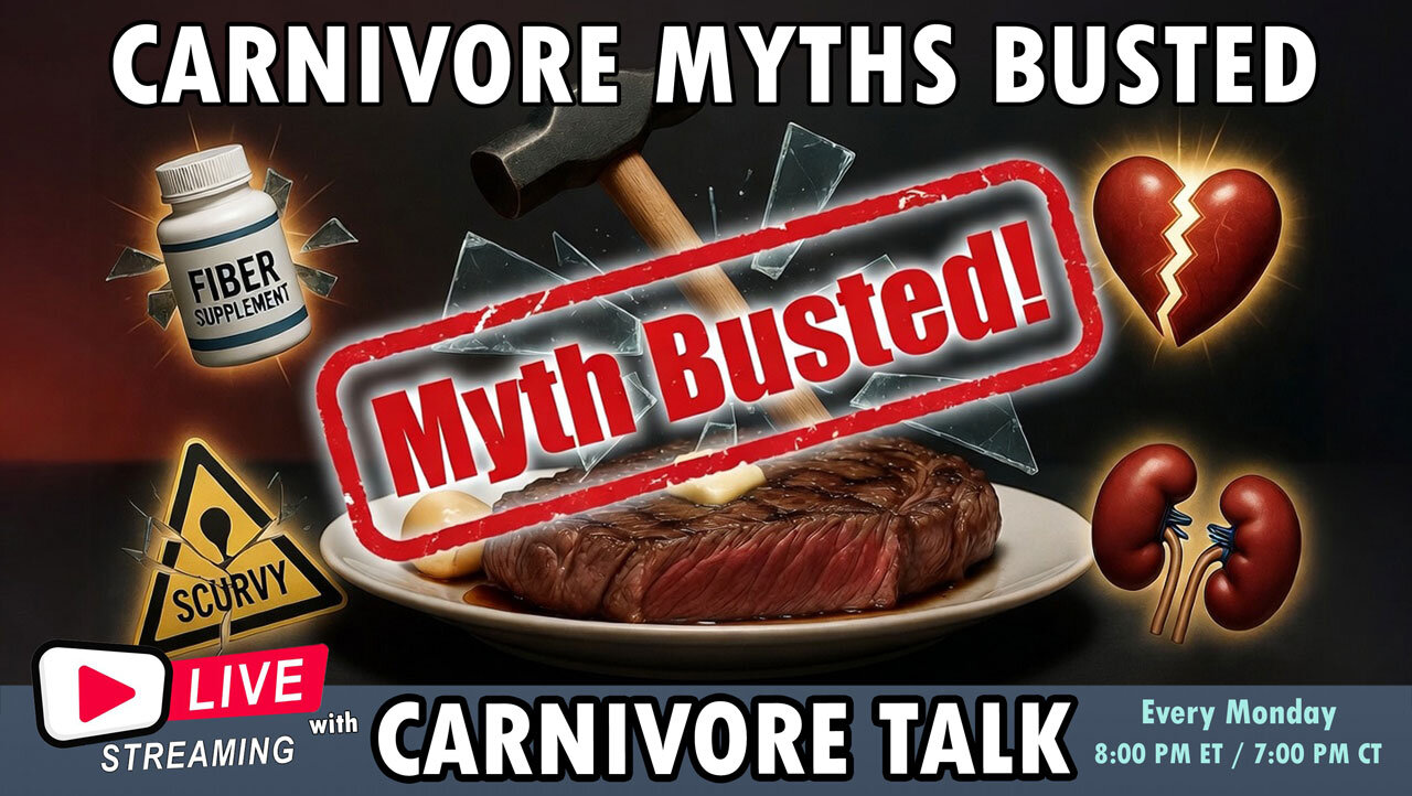 Carnivore Myths Exposed. Busting Mainstream Lies about the Carnivore Diet