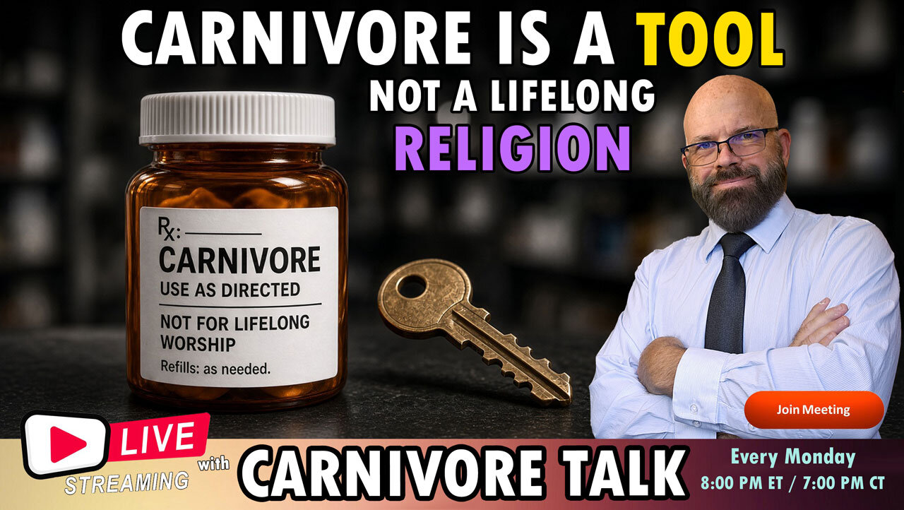 Carnivore Is a Tool, Not a Lifelong Religion