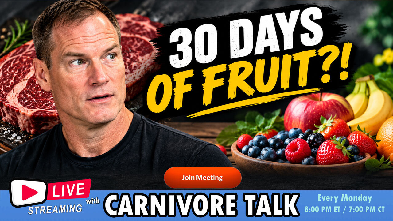 Shawn Baker Ate Fruit for 30 Days. Did Anything Change?